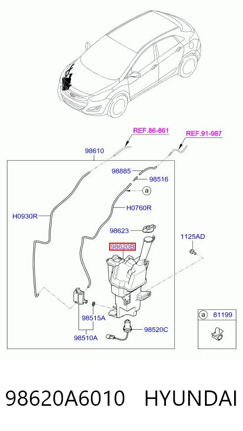 98620A6010 Hyundai/Kia