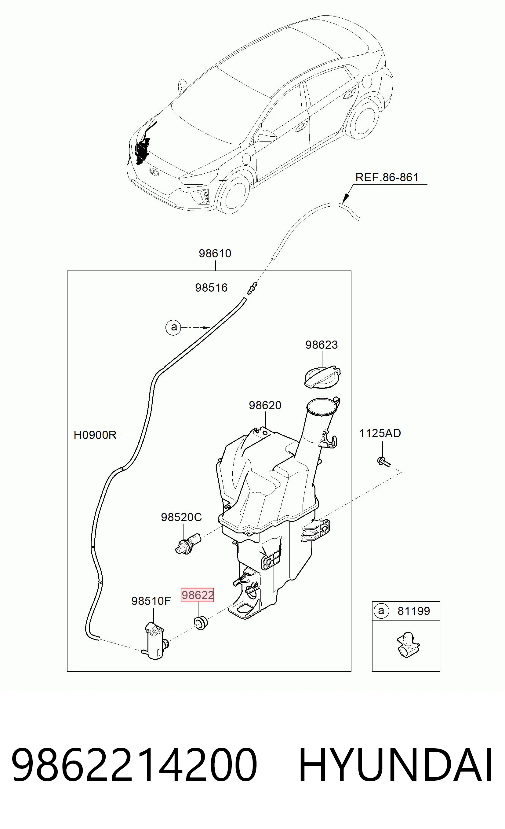 9862214200 Hyundai/Kia