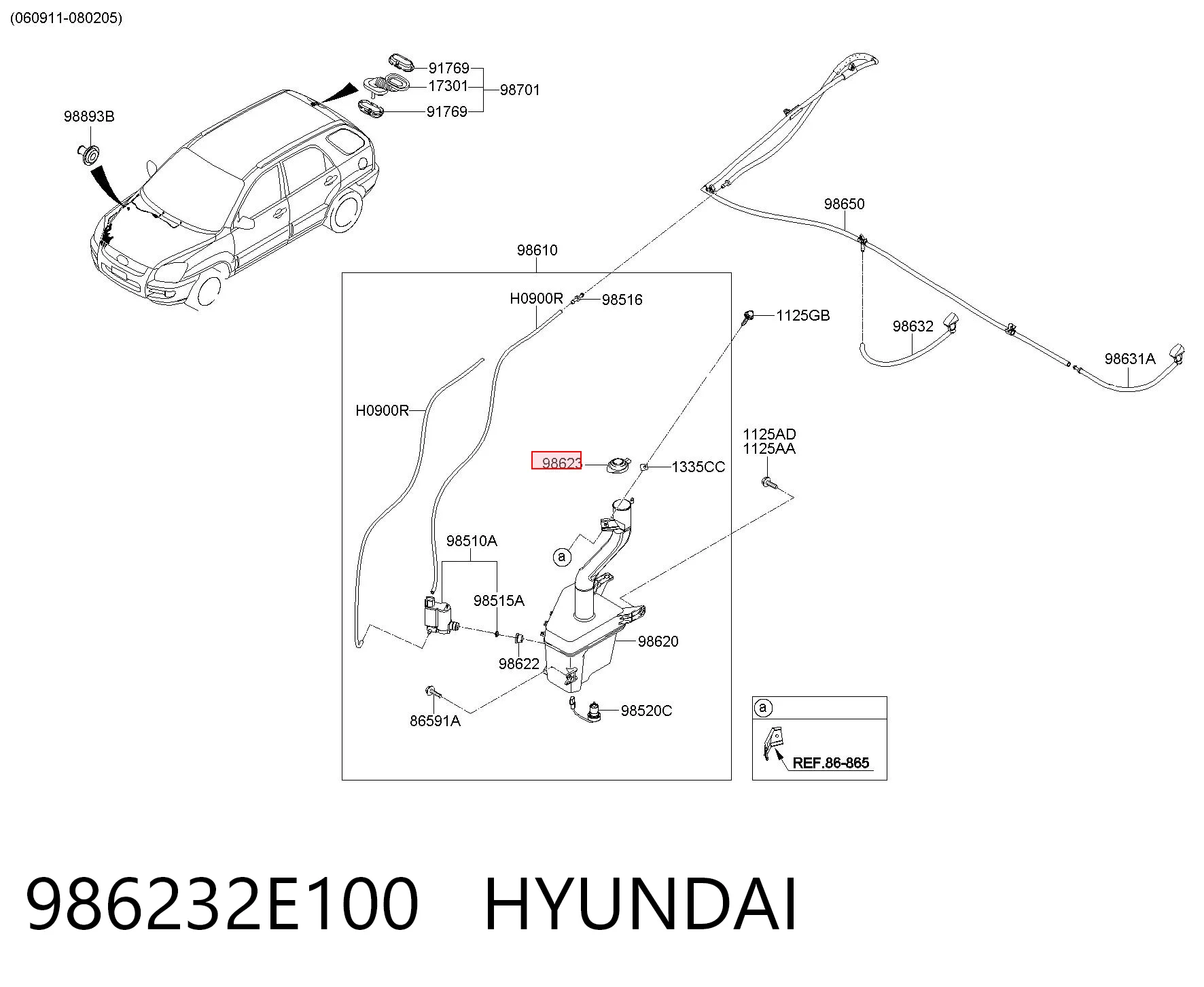 986232E100 Hyundai/Kia