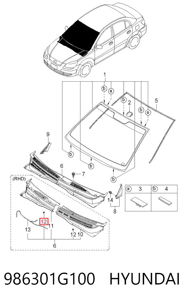 986301G100 Hyundai/Kia