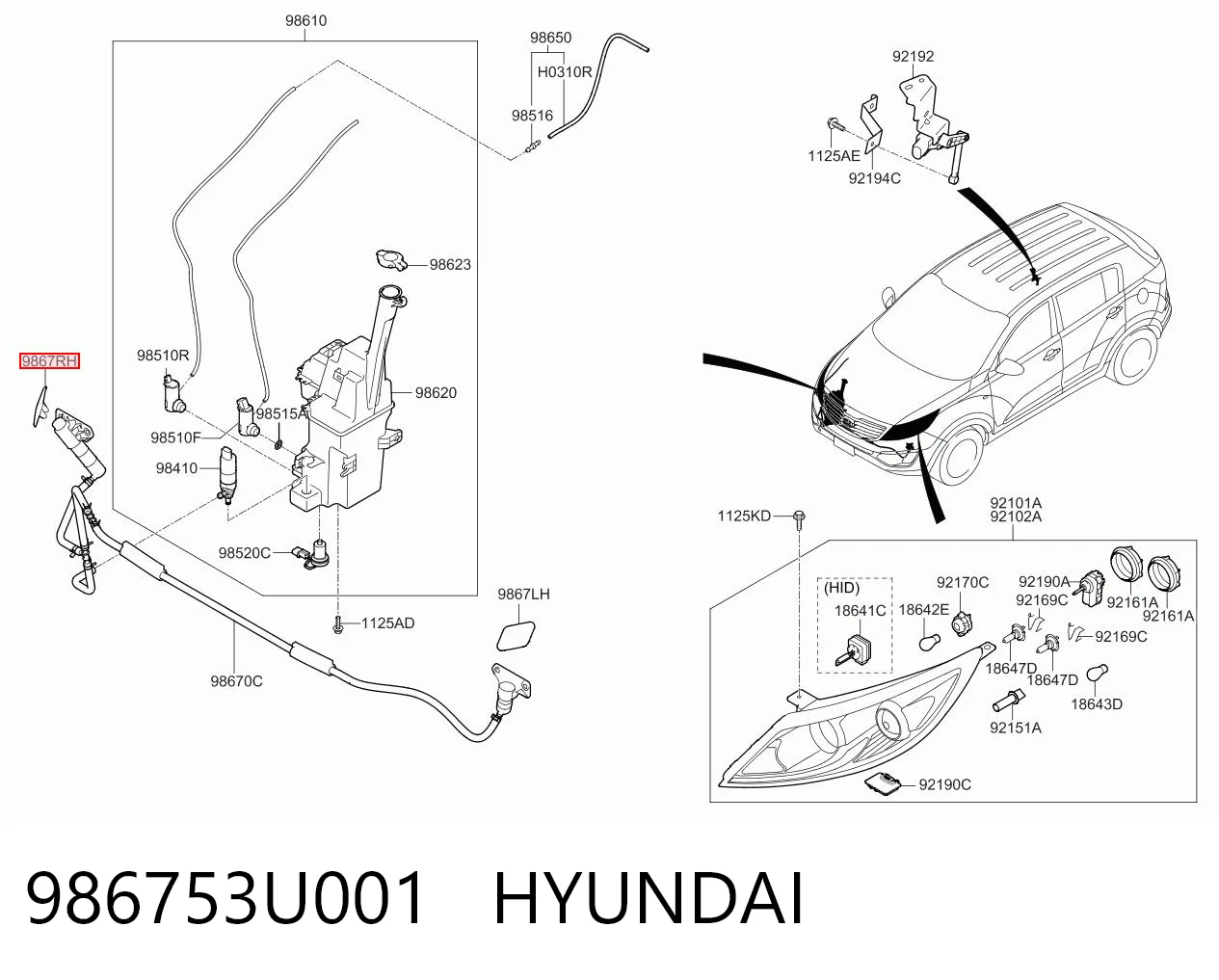 986753U001 Hyundai/Kia