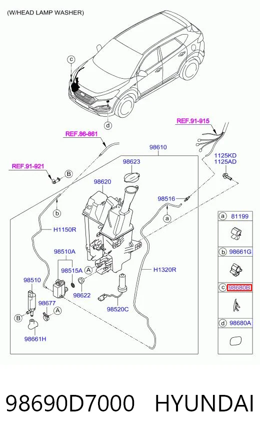 98690D7000 Hyundai/Kia