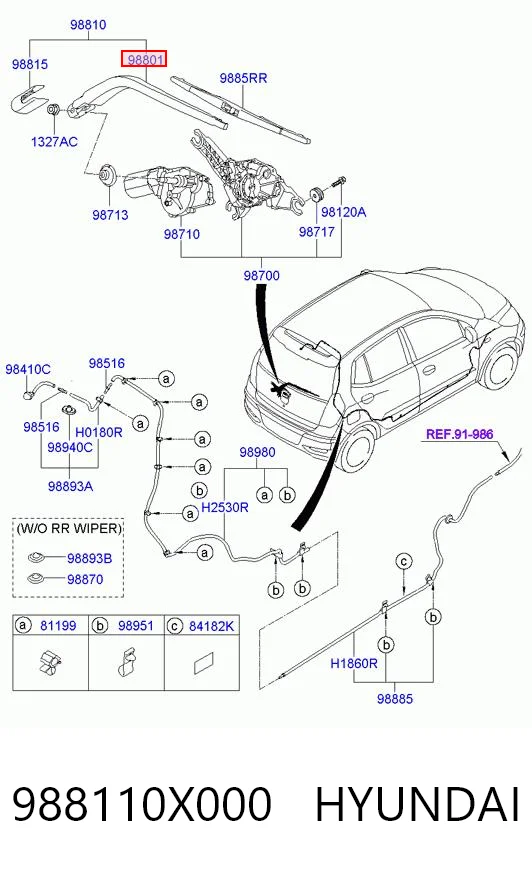 988110X000 Hyundai/Kia