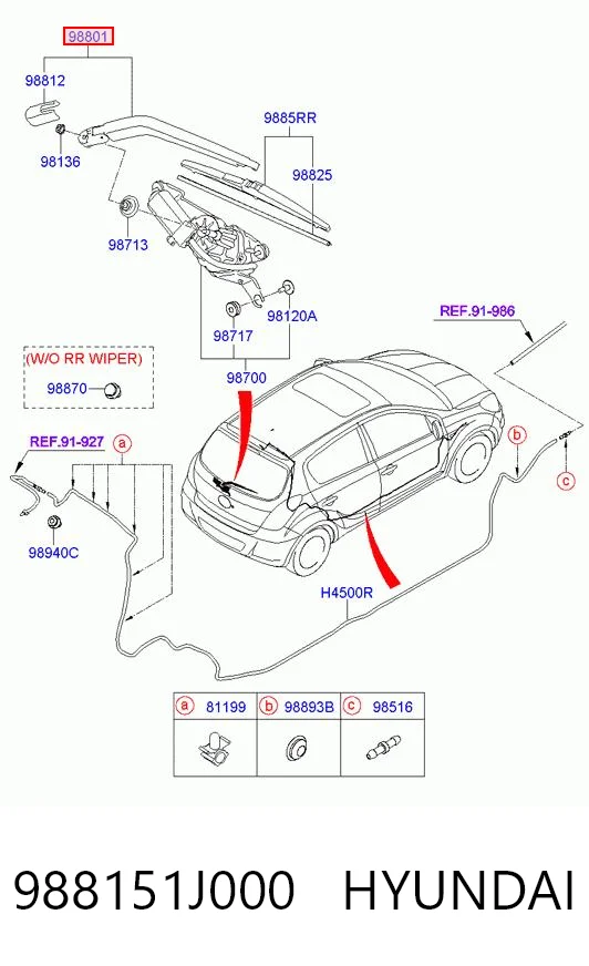 988151J000 Hyundai/Kia