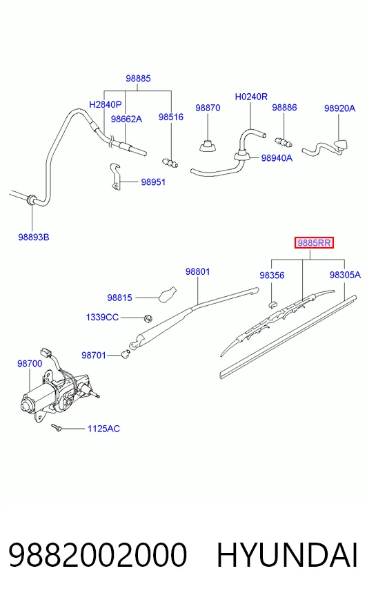 9882002000 Hyundai/Kia