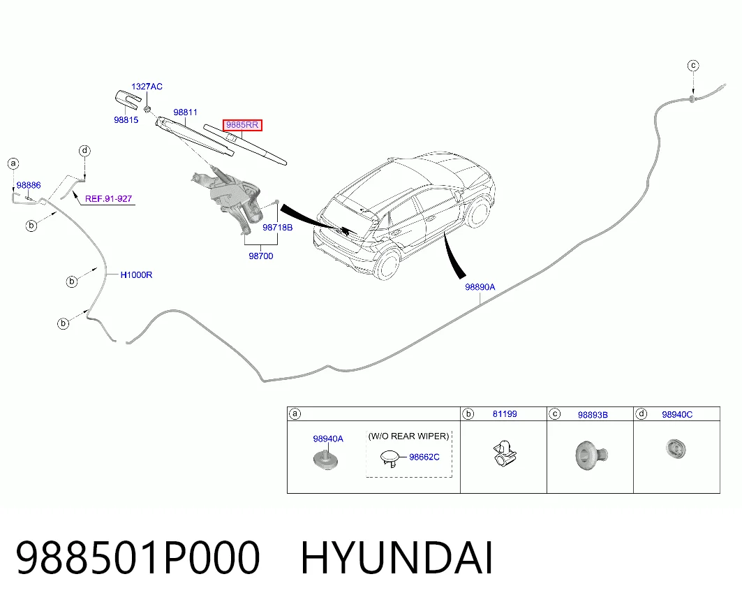 988501P000 Hyundai/Kia