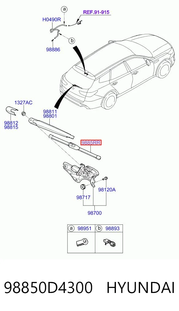 98850D4300 Hyundai/Kia