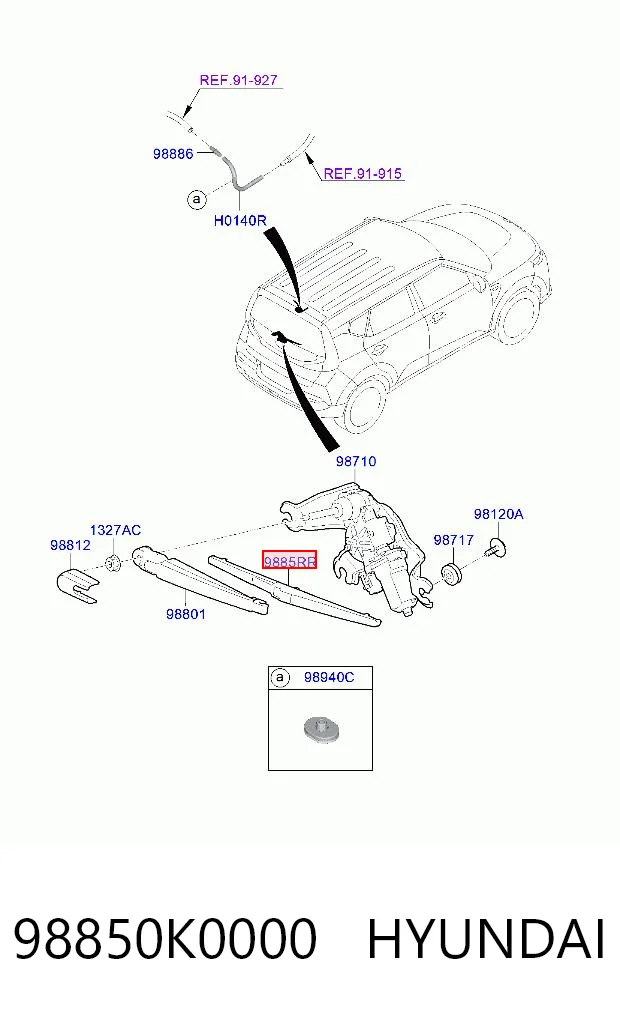 98850K0000 Hyundai/Kia