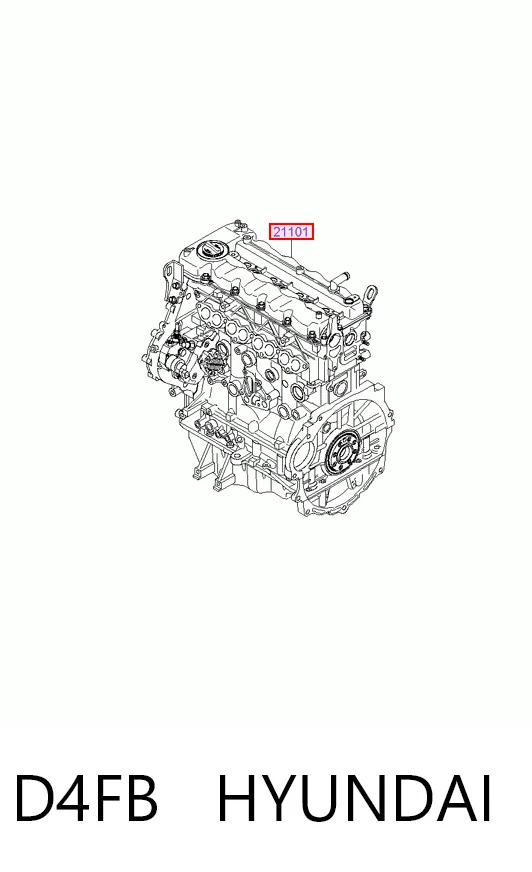 Motor completo para Hyundai I30  GDH