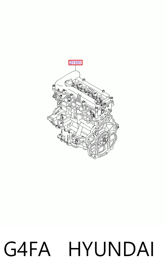 G4FA Hyundai/Kia Motor completo