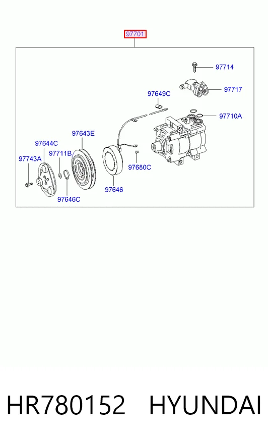 Compresor ac Hyundai Galloper SUV (JK) (1997 - 2003) precio, desde 391,15 EUR