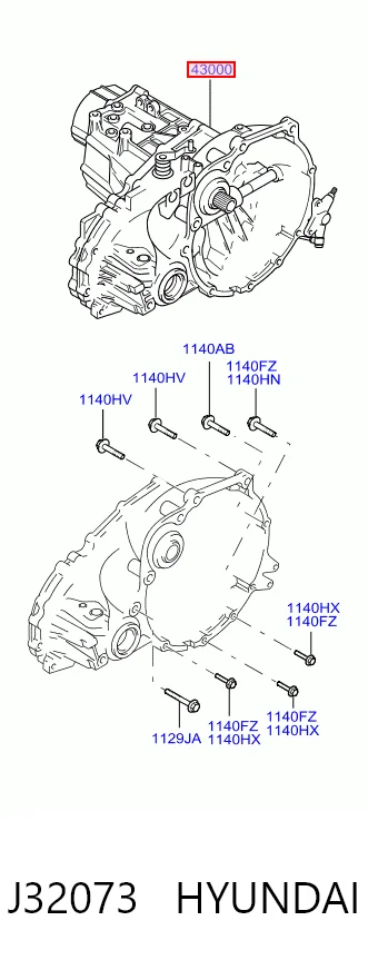 Caja de cambios mecánica Hyundai Accent II sedán (LC) (1999 - 2005) precio, desde 181,50 EUR