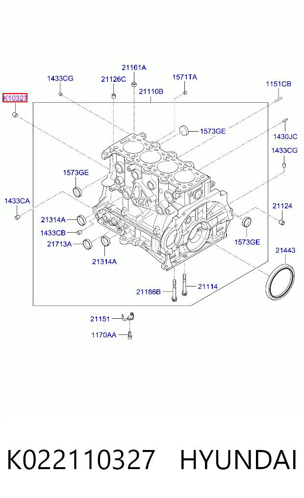 K022110327 Hyundai/Kia
