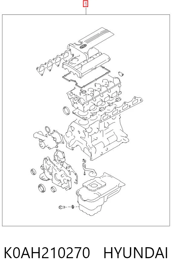 K0AH210270 Hyundai/Kia