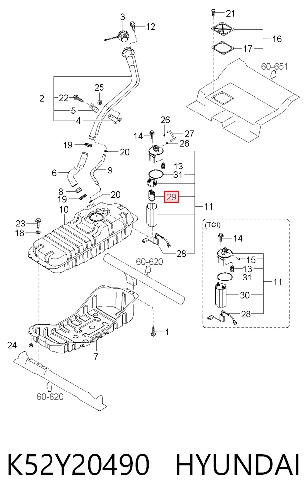 K52Y20490 Hyundai/Kia