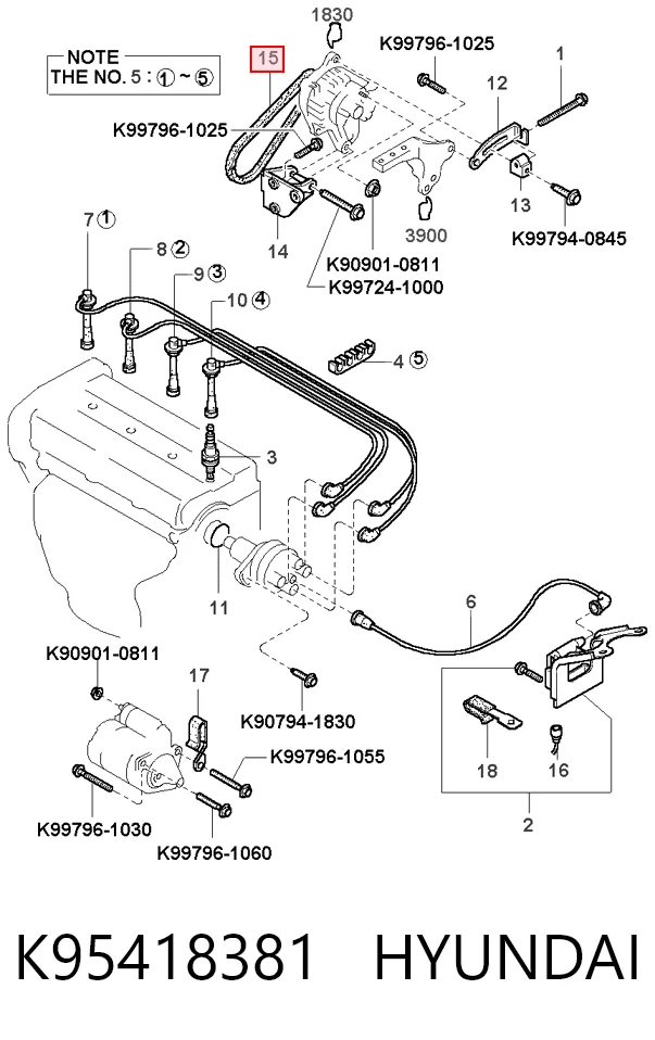 K95418381 Hyundai/Kia