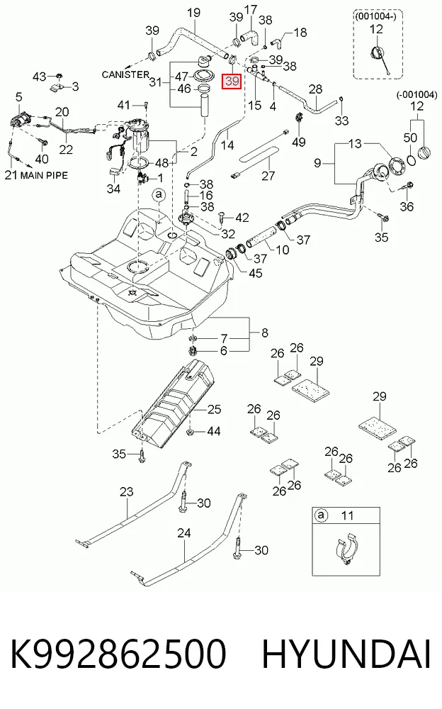 K992862500 Hyundai/Kia