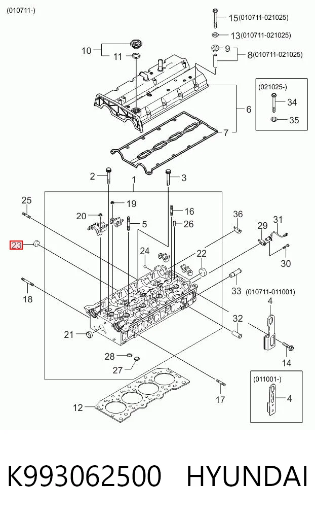 Comprar Tapón de bloque de cilindros Hyundai Accent II LC a bajo precio