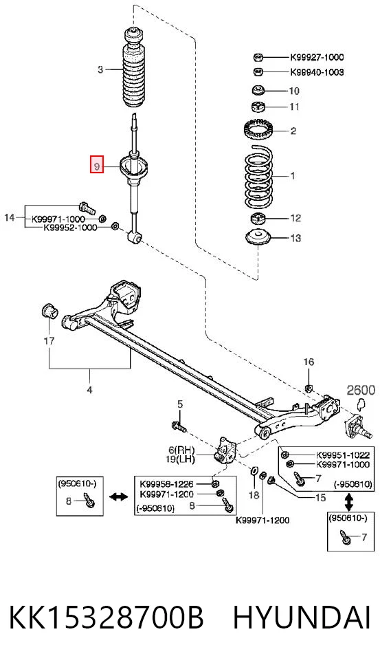 KK15328700B Hyundai/Kia