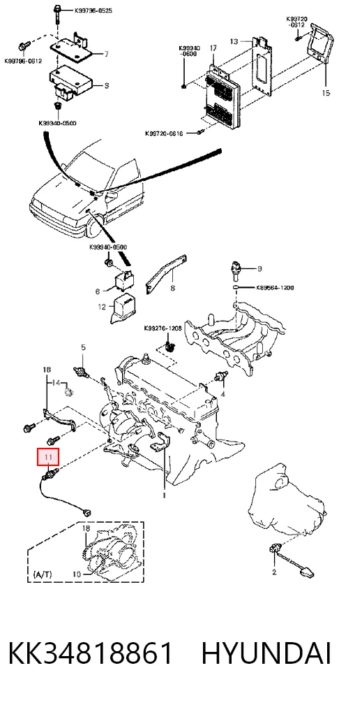 KK34818861 Hyundai/Kia