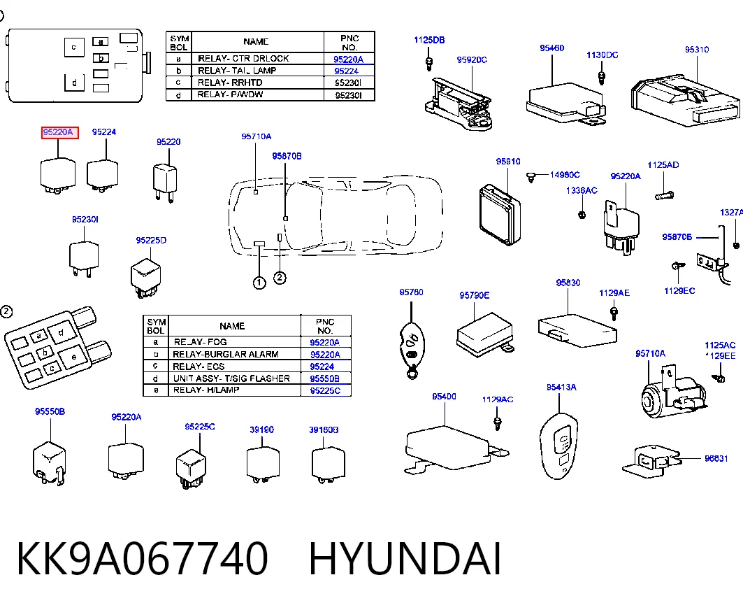 KK9A067740 Hyundai/Kia