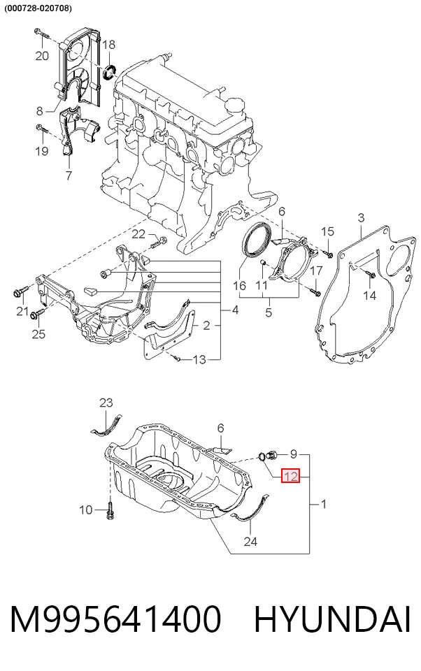 Precio del repuesto Junta del cárter del motor TT  coupé
