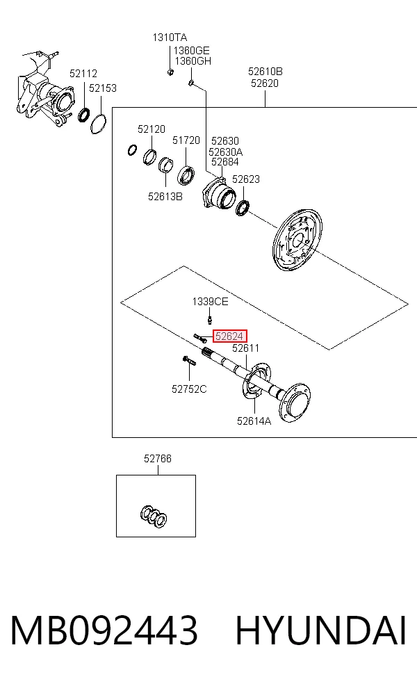 MB092443 Hyundai/Kia
