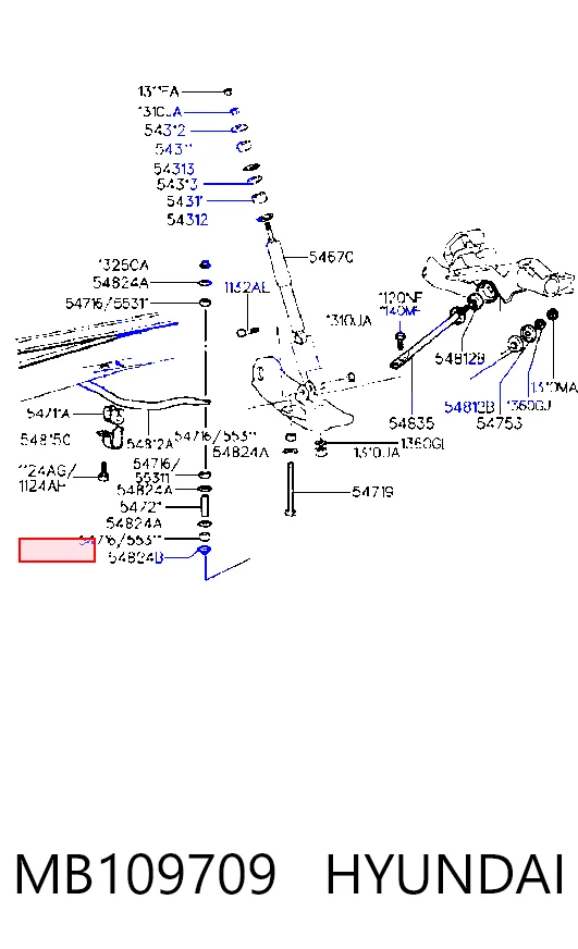 MB109709 Hyundai/Kia