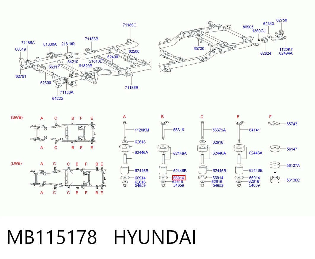 MB115178 Hyundai/Kia