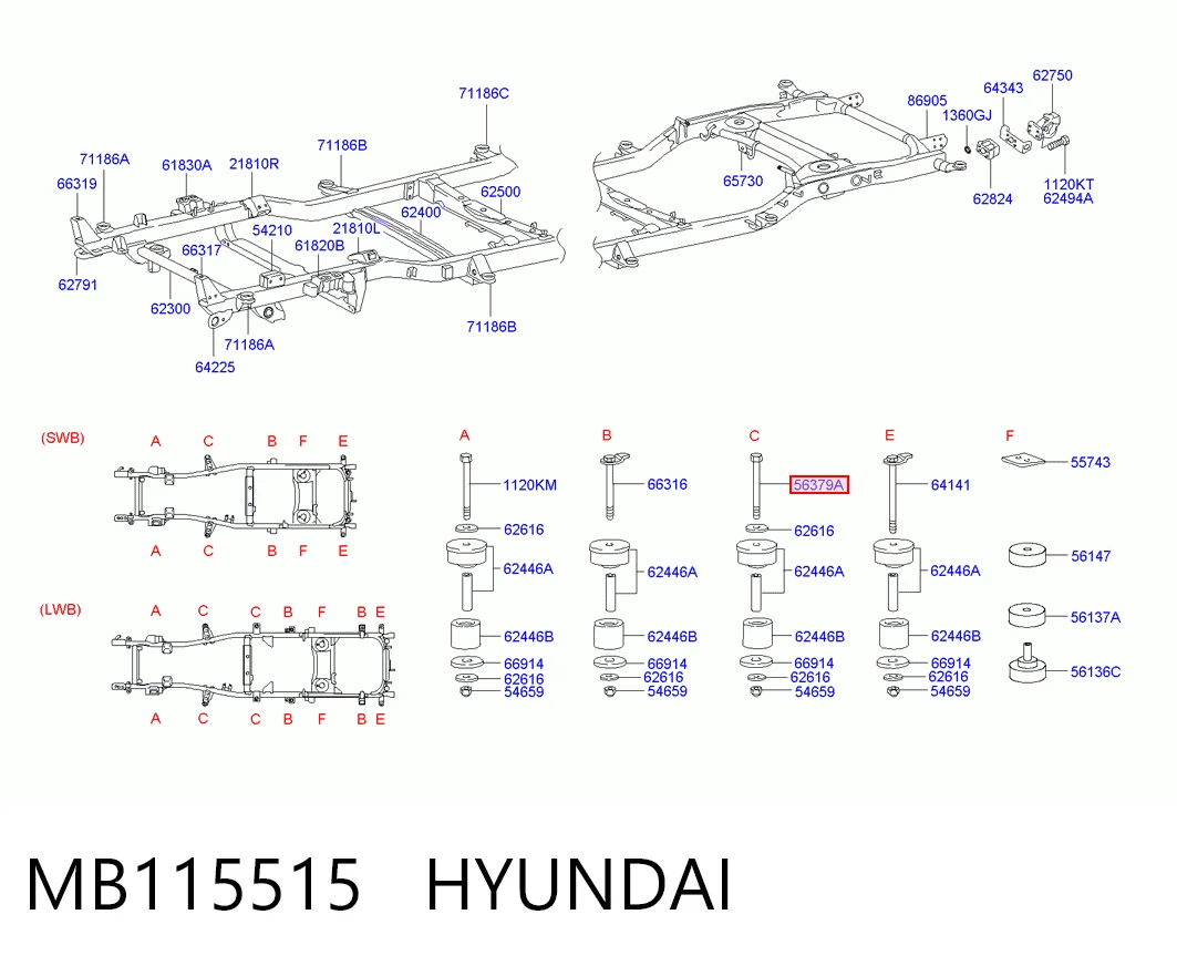 MB115515 Hyundai/Kia