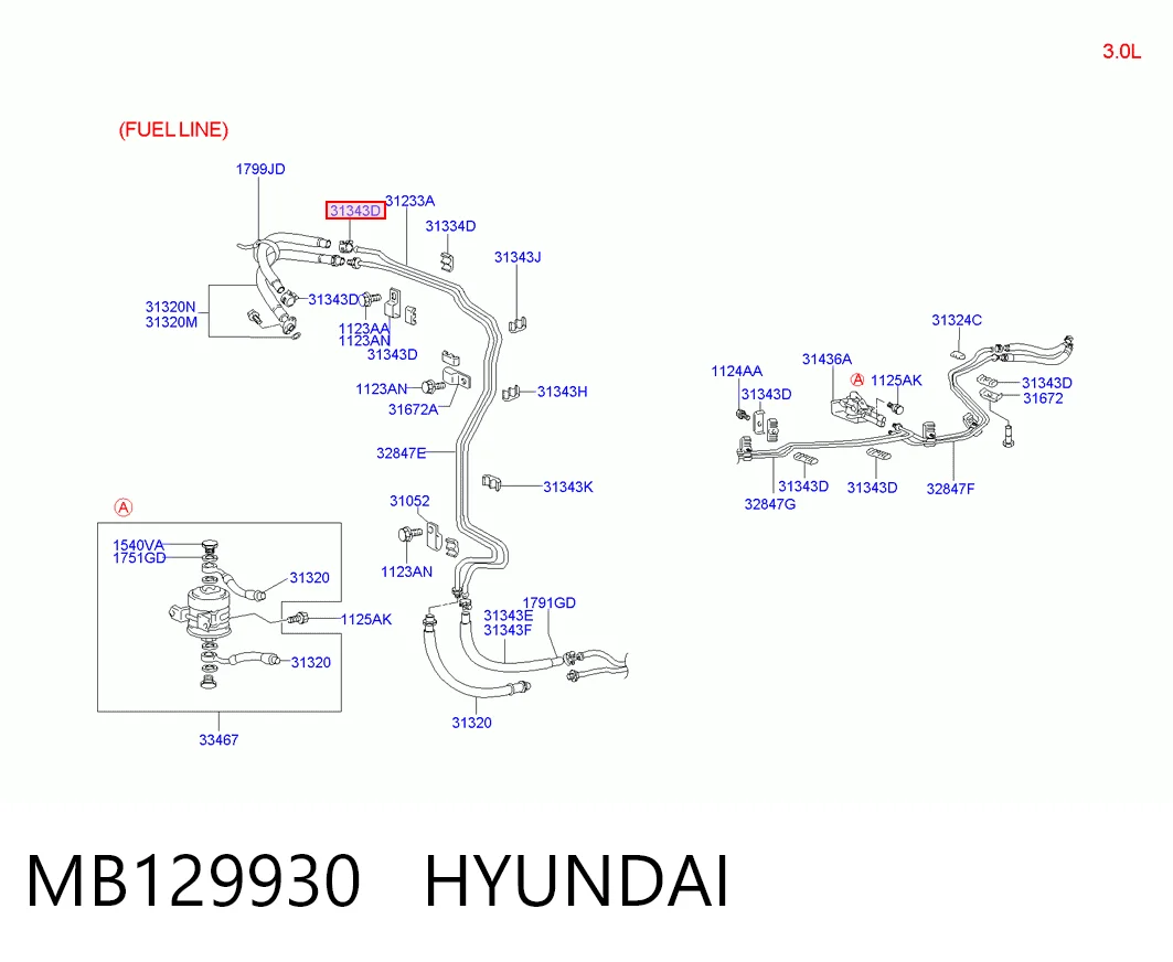 MB129930 Hyundai/Kia