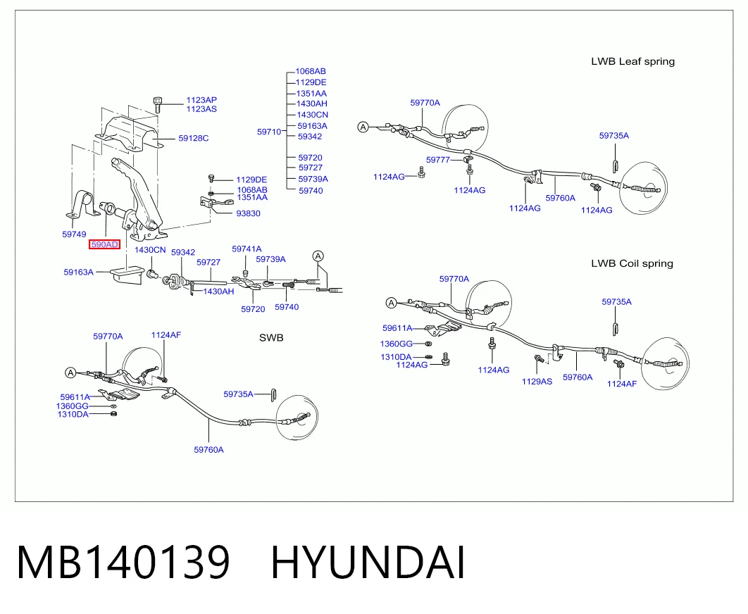 MB140139 Hyundai/Kia