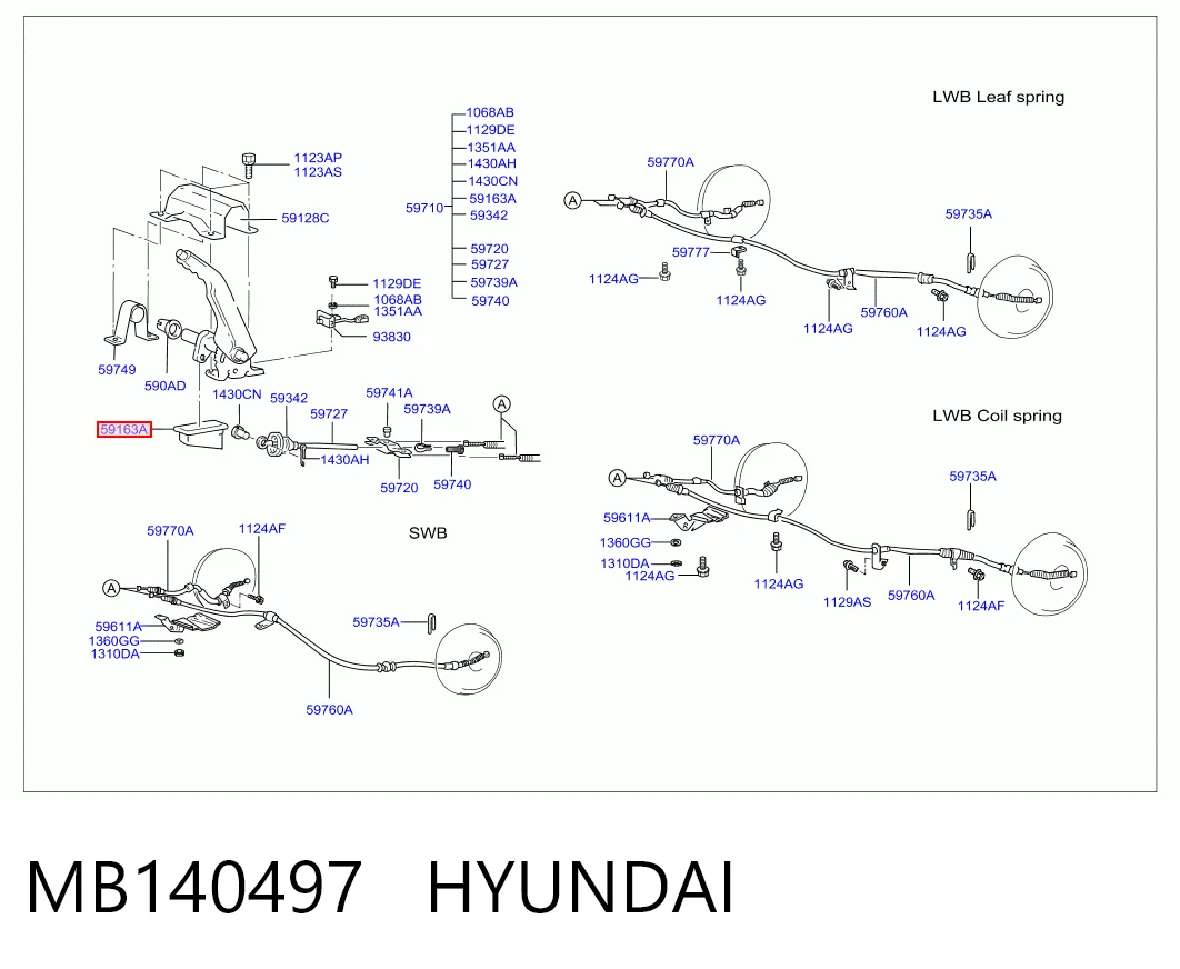 MB140497 Hyundai/Kia
