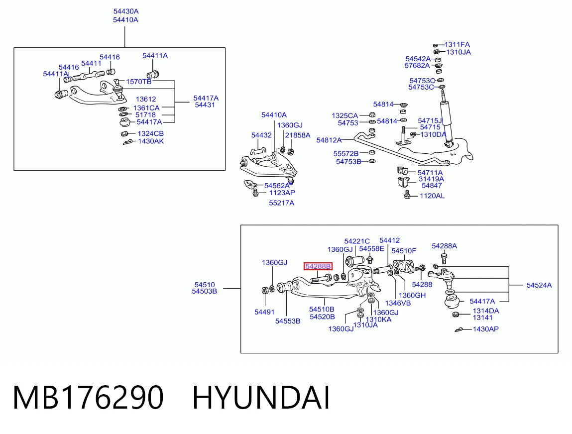 MB176290 Hyundai/Kia