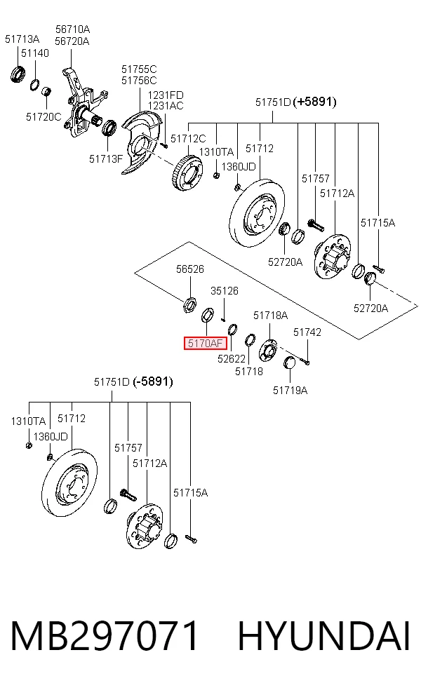 MB297071 Hyundai/Kia