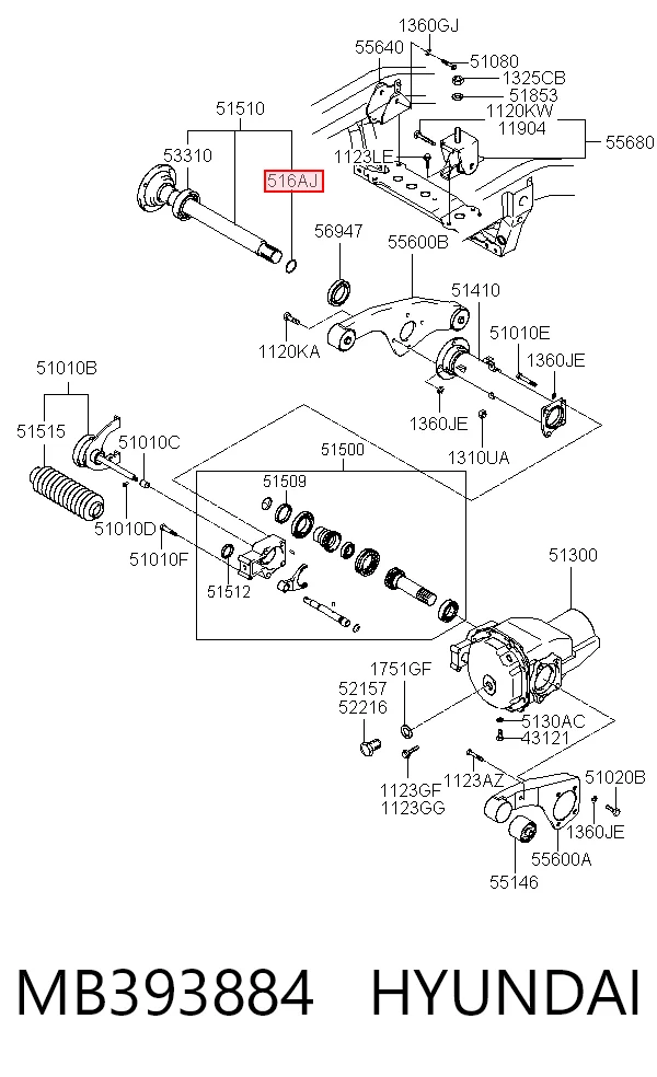 MB393884 Hyundai/Kia