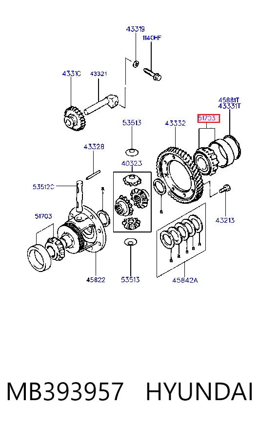 MB393957 Hyundai/Kia