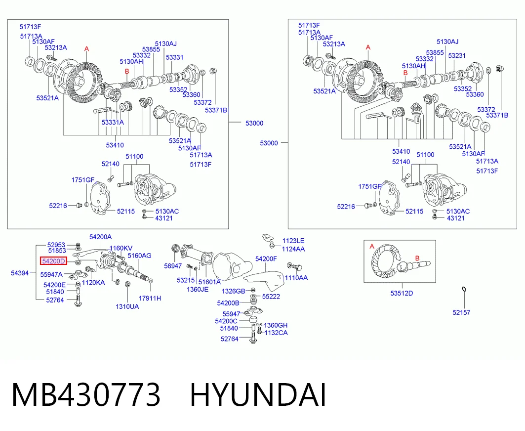 MB430773 Hyundai/Kia