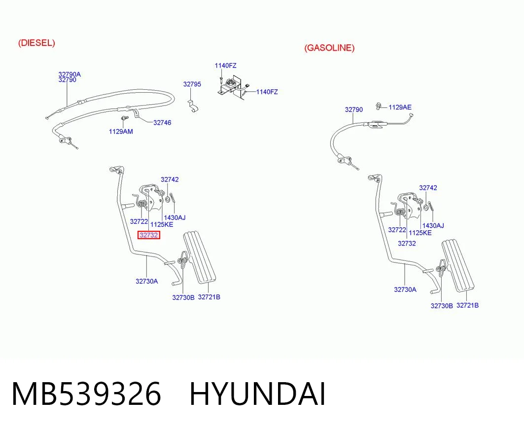 MB539326 Hyundai/Kia