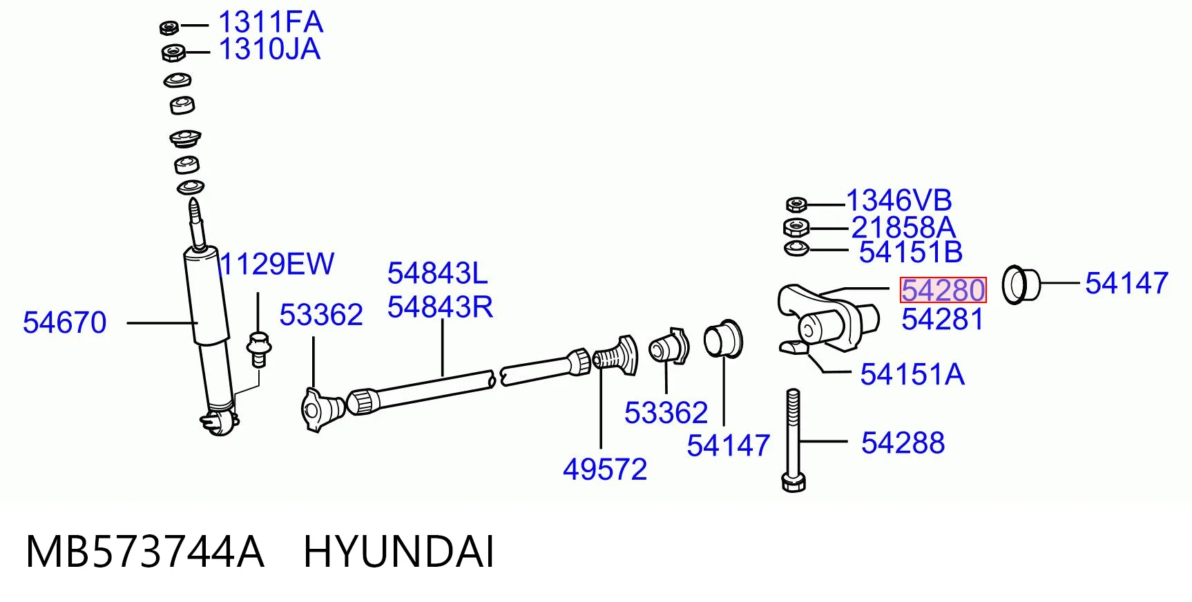 MB573744A Hyundai/Kia