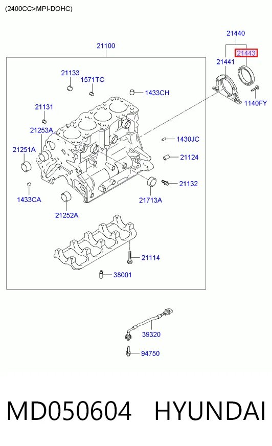 Comprar AM0111399 Mazda Retén de cigüeñal