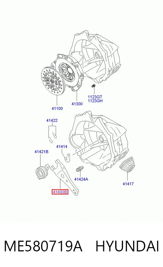 ME580719A Hyundai/Kia