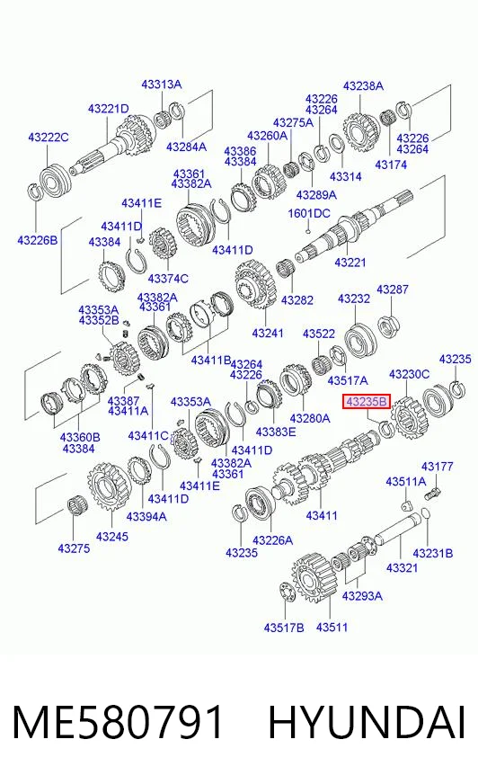 ME580791 Hyundai/Kia