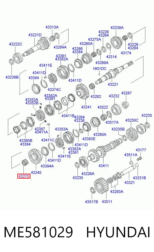 ME581029 Hyundai/Kia