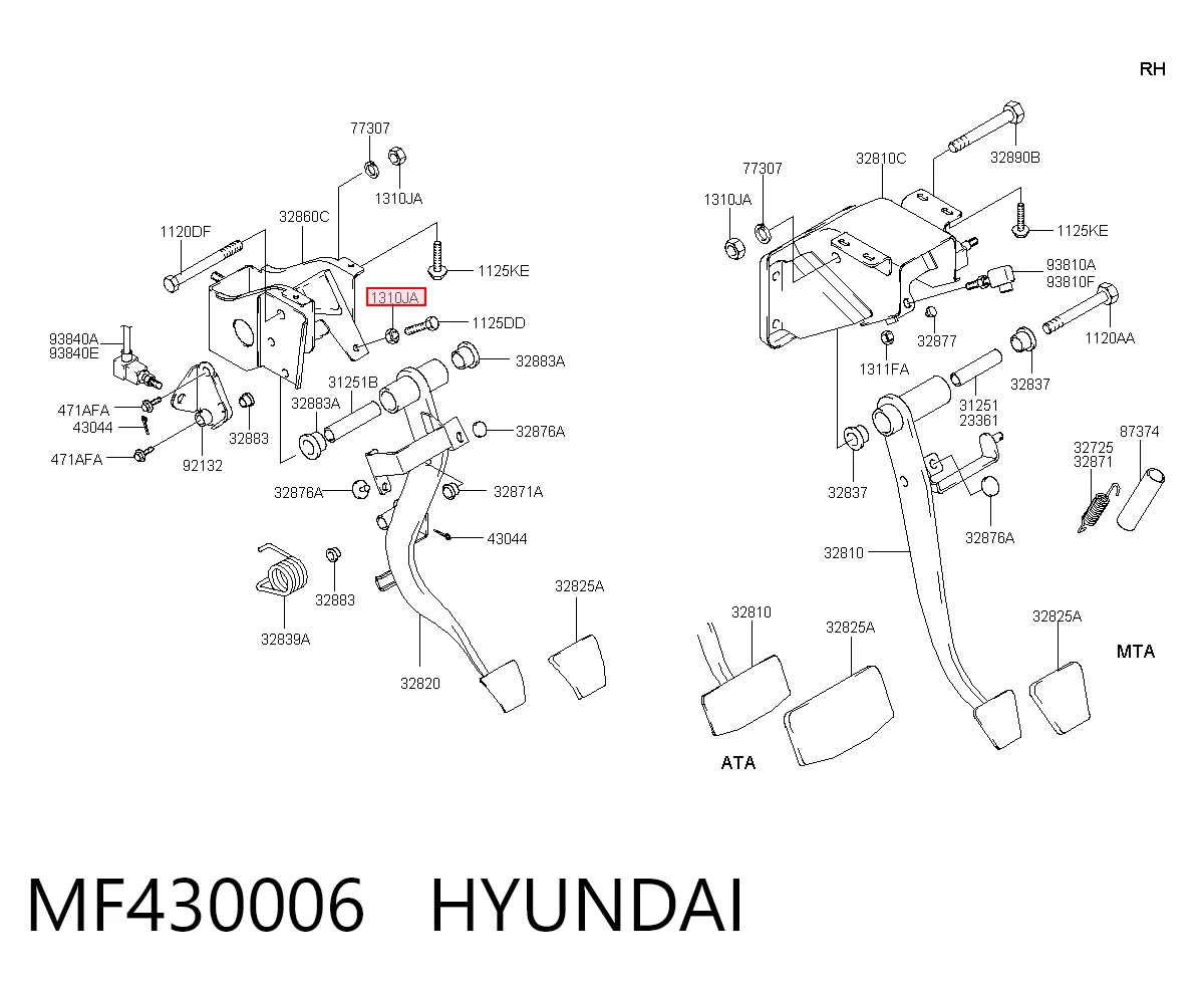 MF430006 Hyundai/Kia