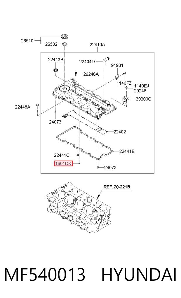 MF540013 Hyundai/Kia