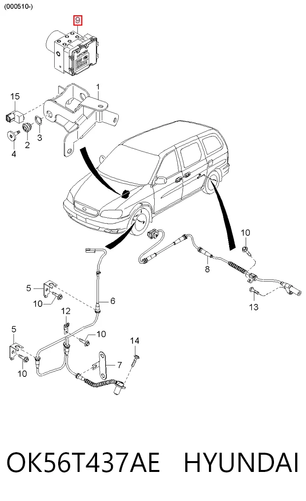 Comprar Módulo ABS KIA Carnival I UP