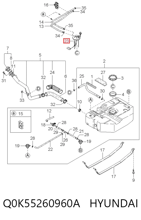 Q0K55260960A Hyundai/Kia