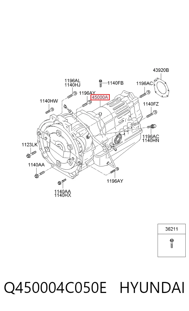 Q450004C050E Hyundai/Kia