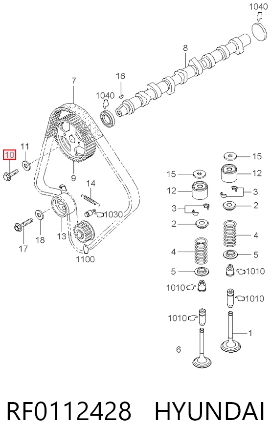 RF0112428 Hyundai/Kia